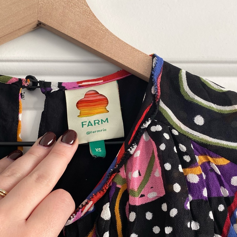 FARM Rio Multicolor Patterned Top - Picture 8 of 12